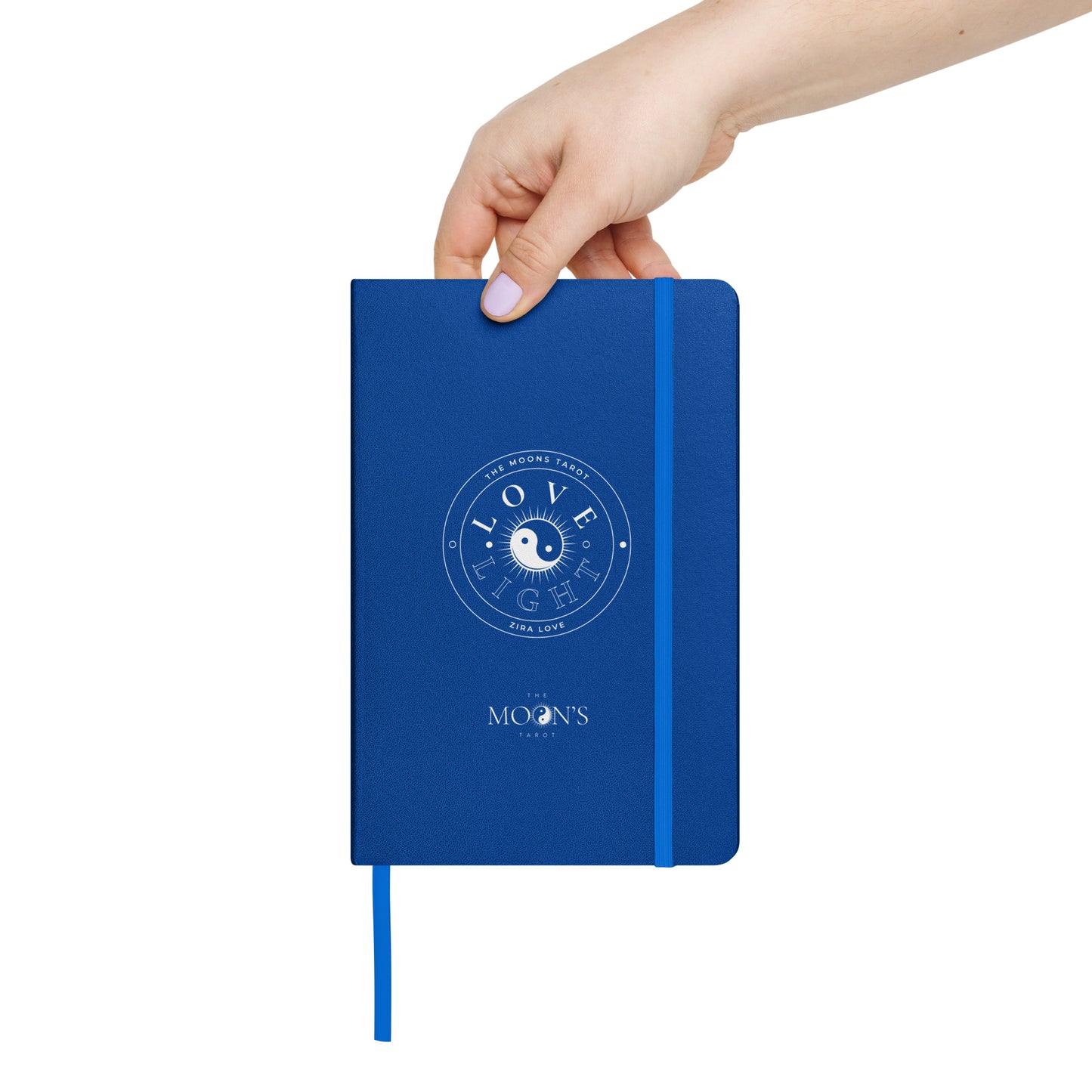 Love & Light Hardcover Notebook : White