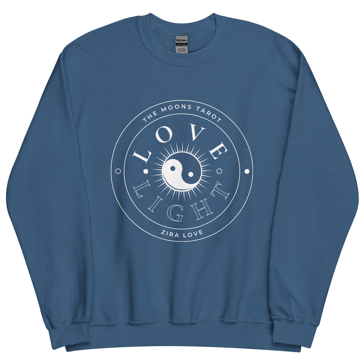 Love and Light Unisex Crewneck Sweatshirt : White